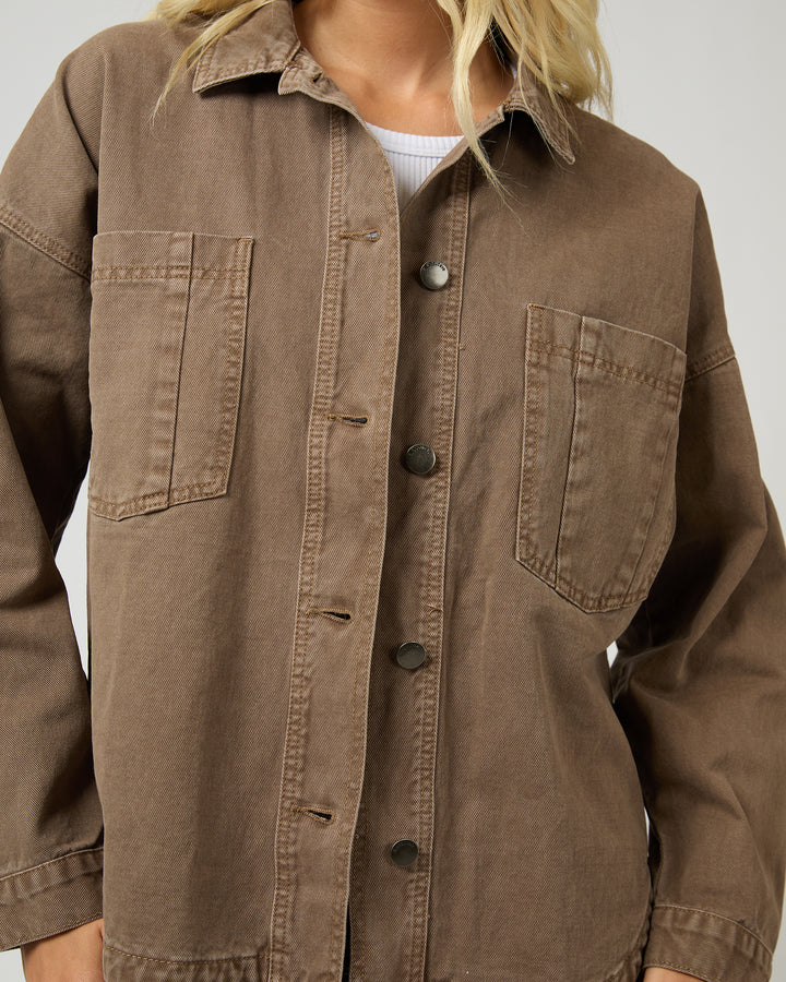 Dale Shacket Cocoa