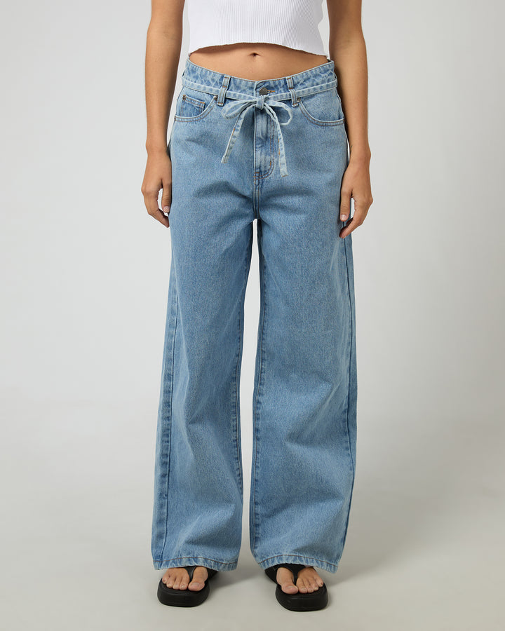 Gia High Rise Baggy Light Blue