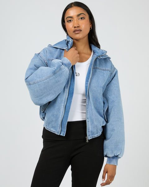 BRIXTON BRIXTON X INDEPENDENT SUSPENSION JACKET denim