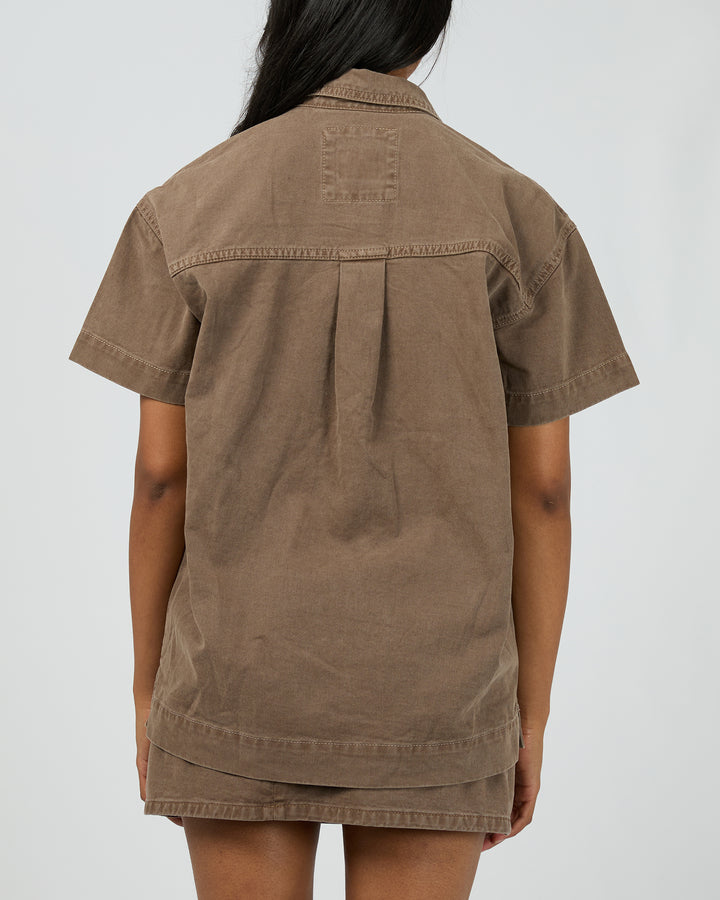 Simi Denim Shirt Cocoa