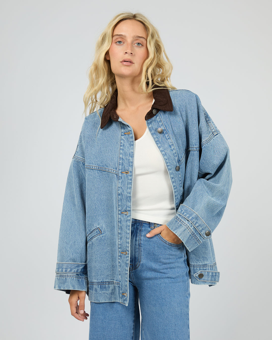 Tommy Jacket Light Blue
