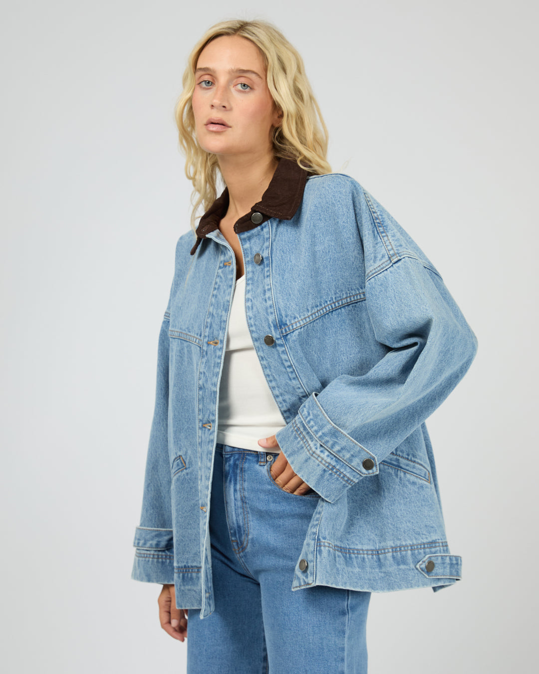Tommy Jacket Light Blue