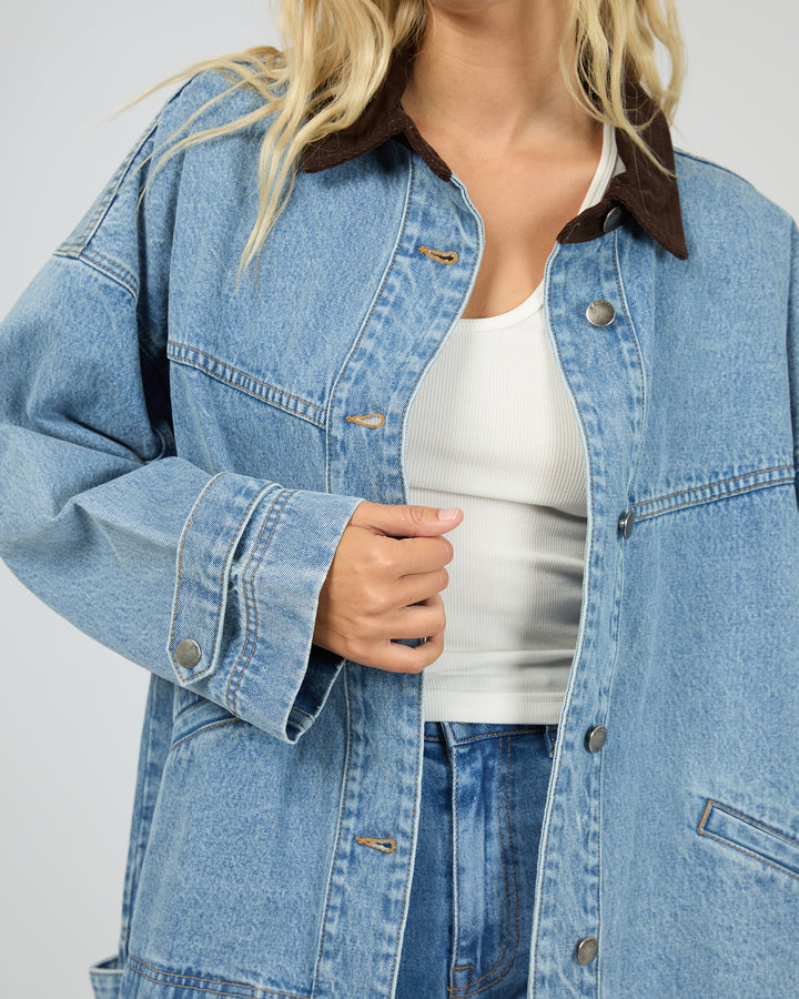 Tommy Jacket Light Blue