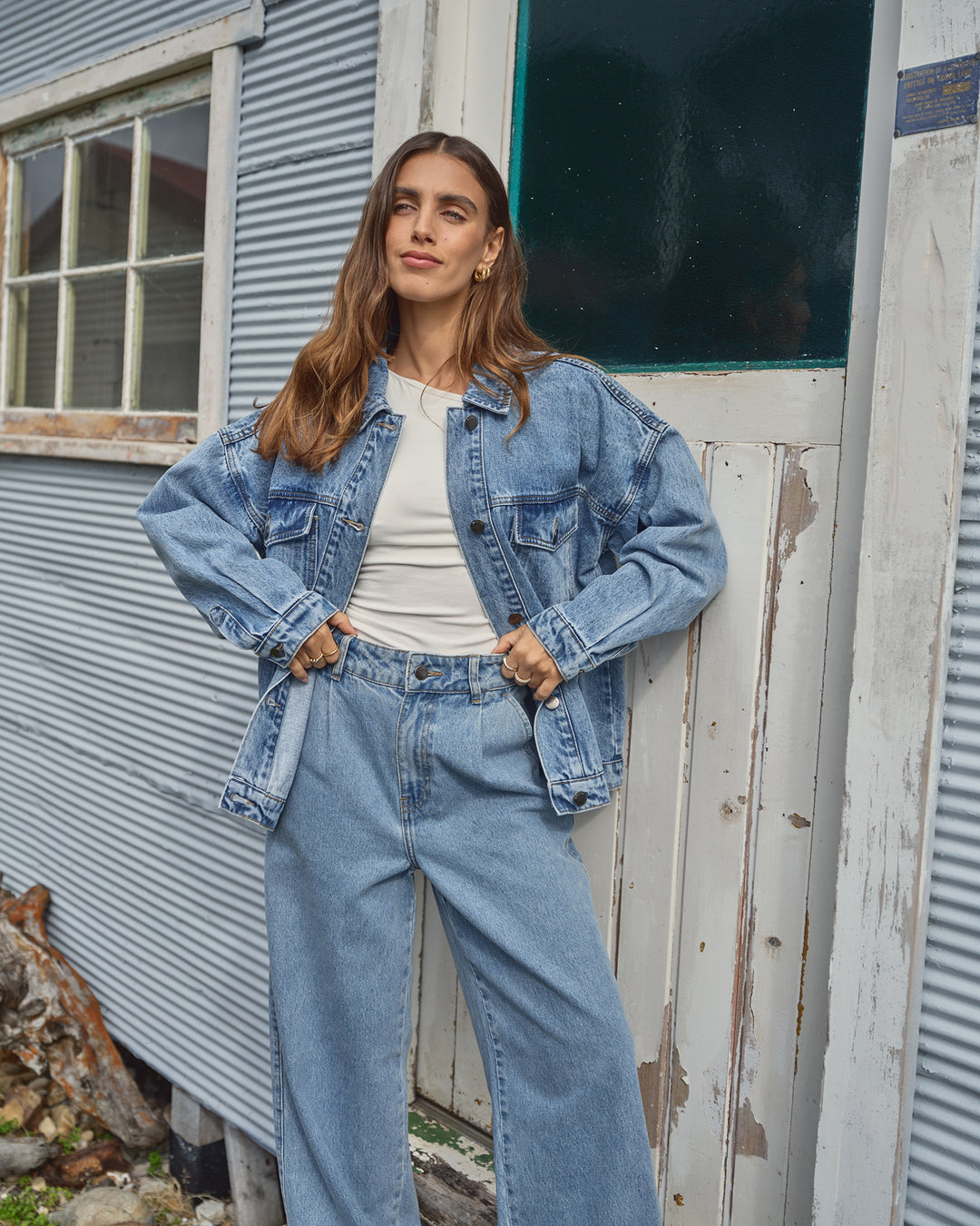 Stevie Denim Jean Light Blue