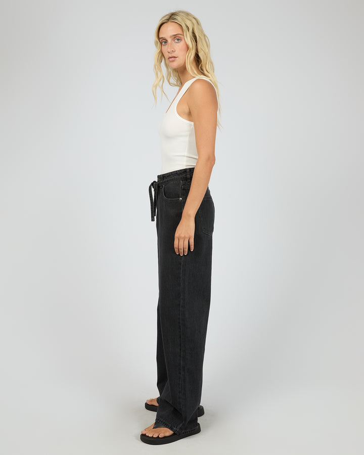 Gia High Rise Baggy Coal