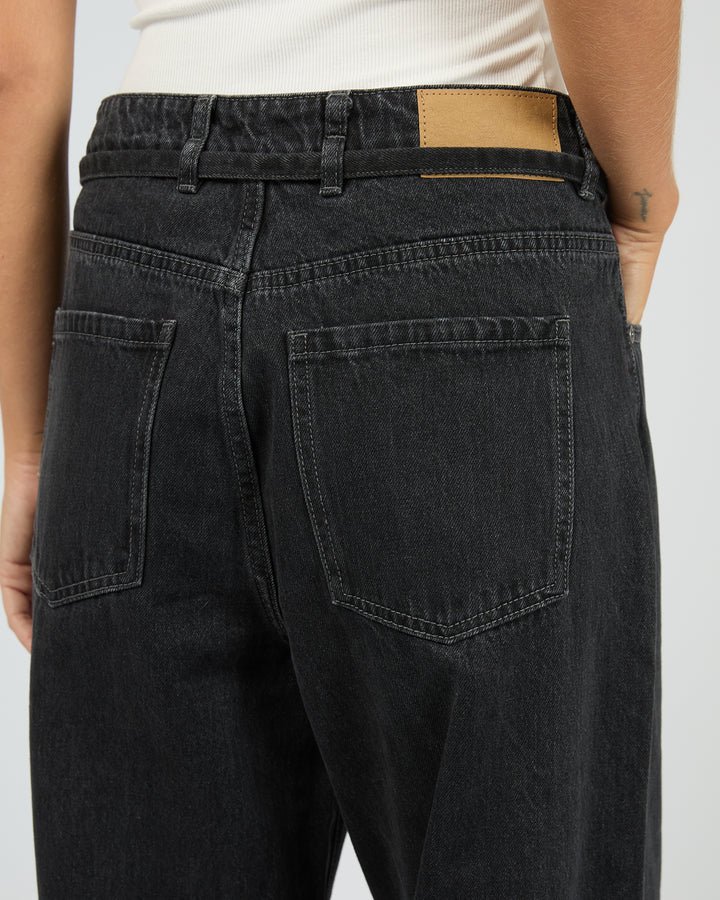 Gia High Rise Baggy Coal