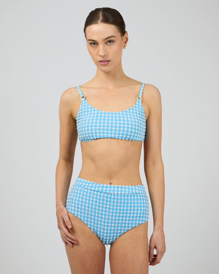 Poppy Retro Bikini Bottom Bright Blue