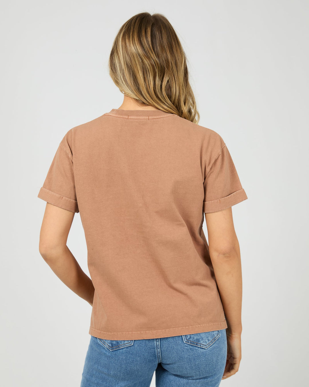 Aae Washed Tee Cinnamon