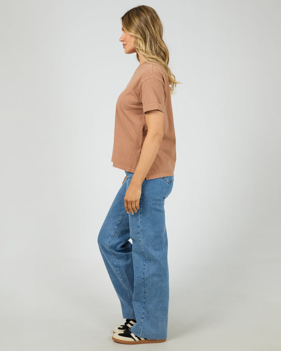 Aae Washed Tee Cinnamon
