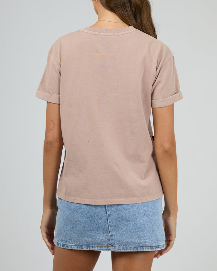 Aae Washed Tee Fawn