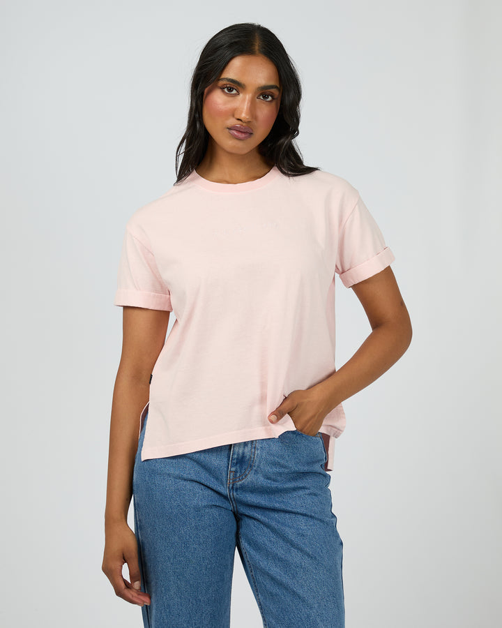 Aae Washed Tee Light Pink