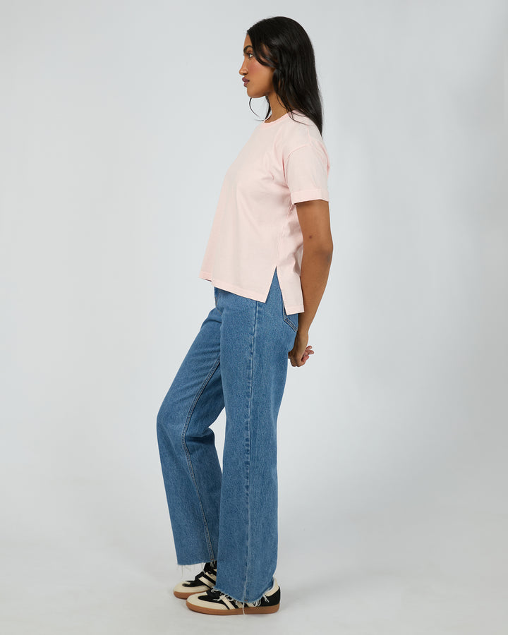 Aae Washed Tee Light Pink