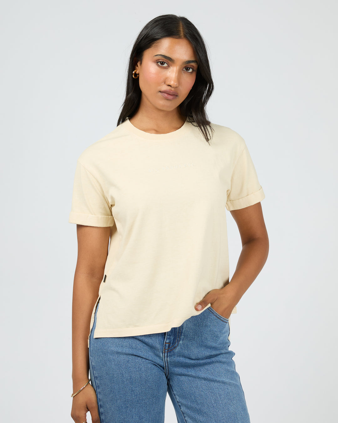 Aae Washed Tee Vanilla