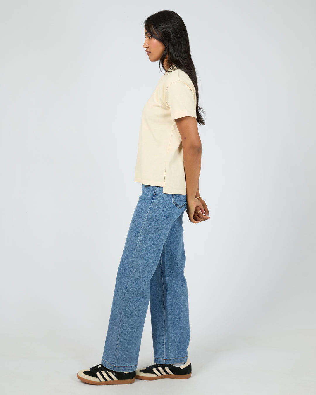 Aae Washed Tee Vanilla