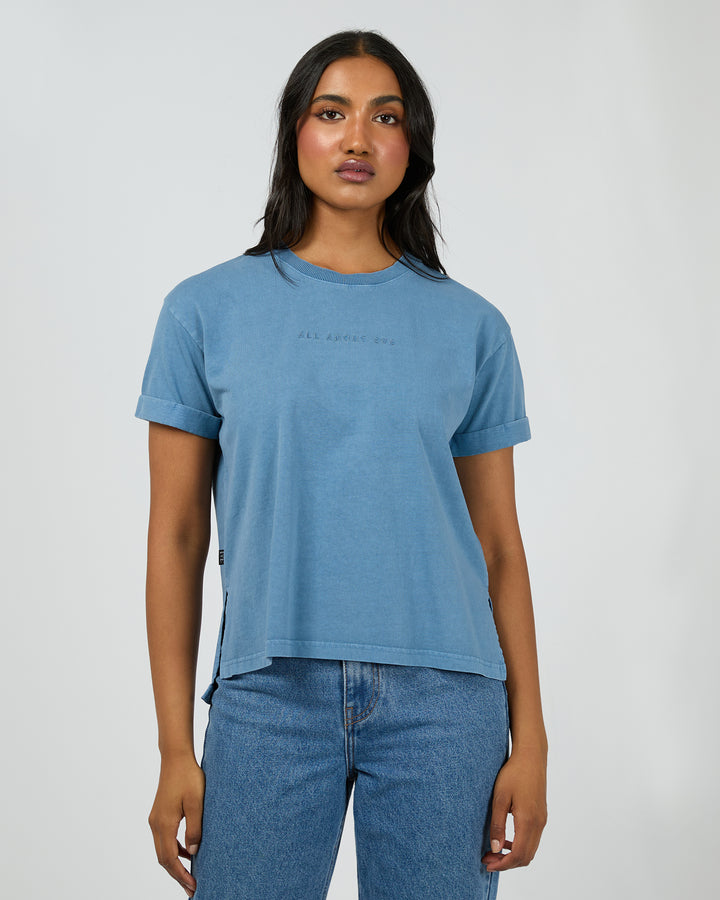 Aae Washed Tee Denim