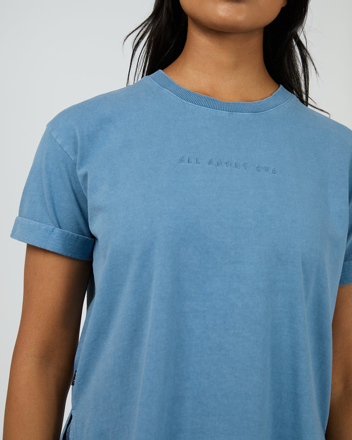 Aae Washed Tee Denim