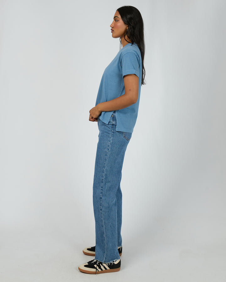 Aae Washed Tee Denim