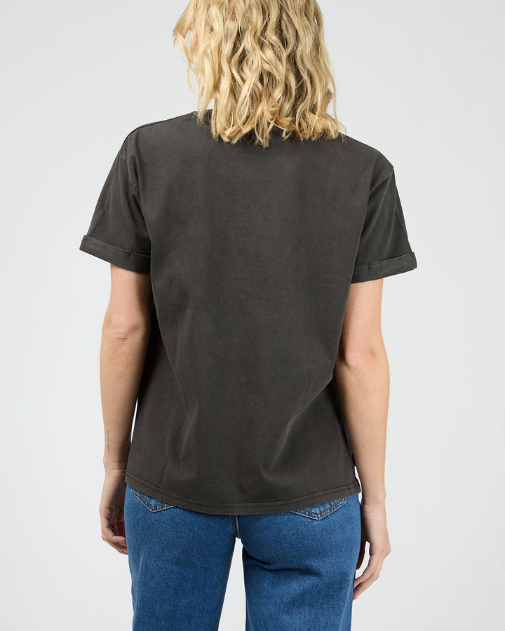 Aae Washed Tee Washed Black