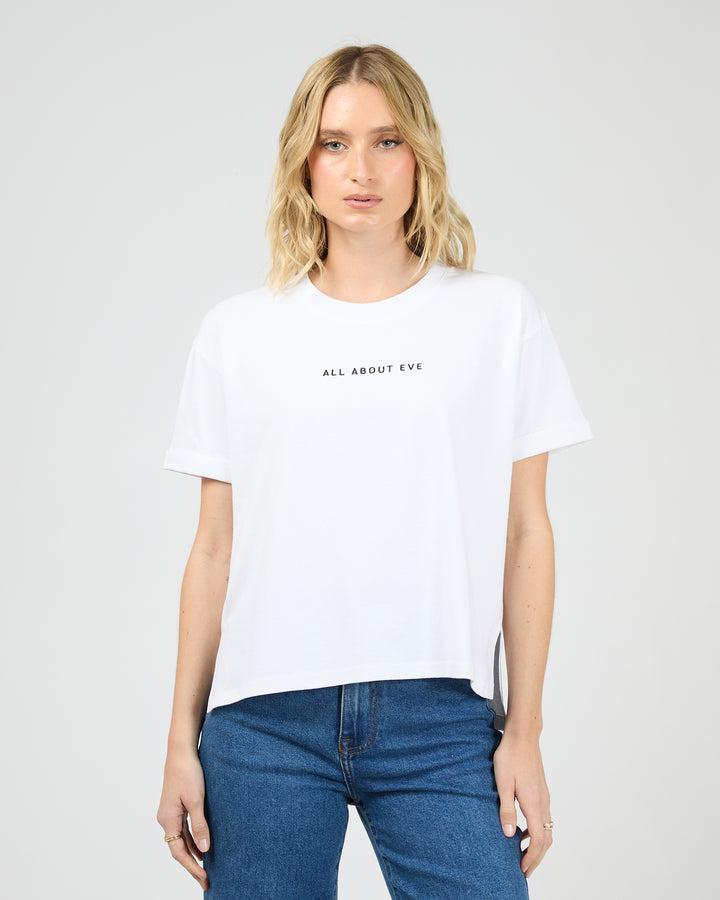 Aae Washed Tee White