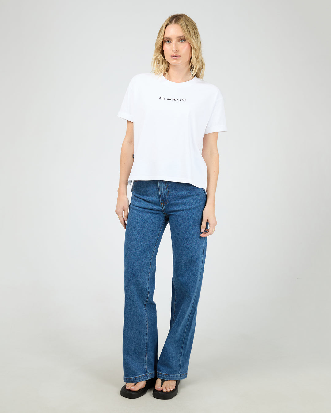 Aae Washed Tee White