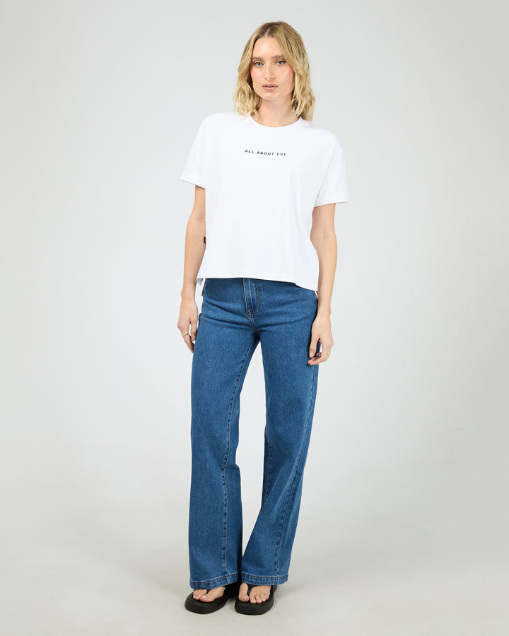Aae Washed Tee White
