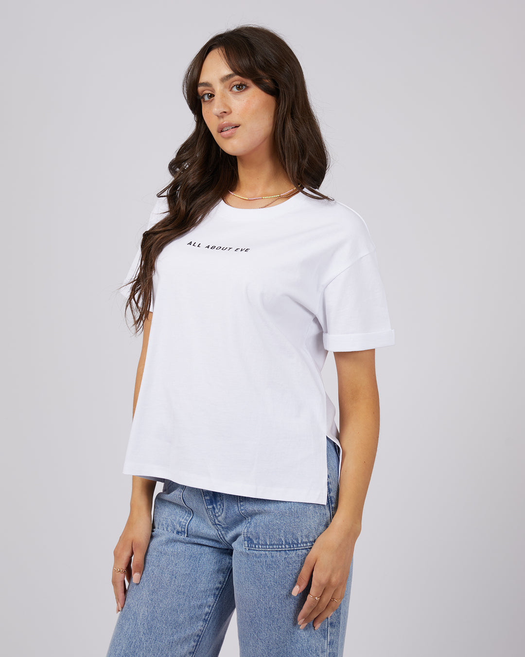 Aae Washed Tee White