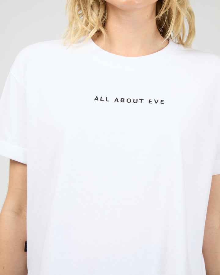 Aae Washed Tee White