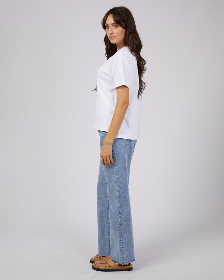 Aae Washed Tee White