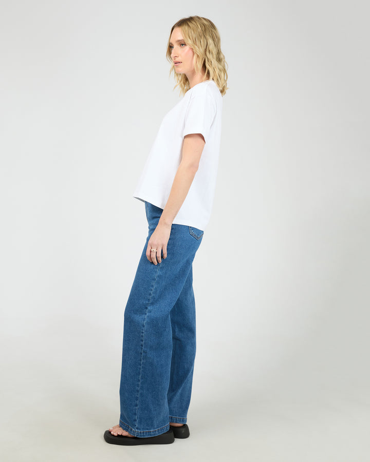 Aae Washed Tee White