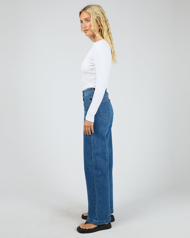Eve Rib Baby Long Sleeve Tee White