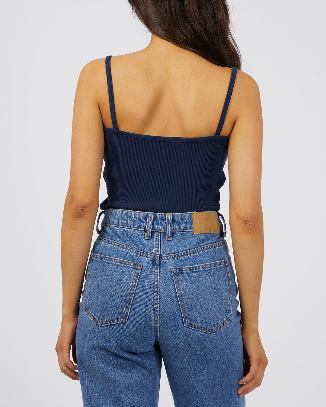 Eve Baby Rib Cami Navy
