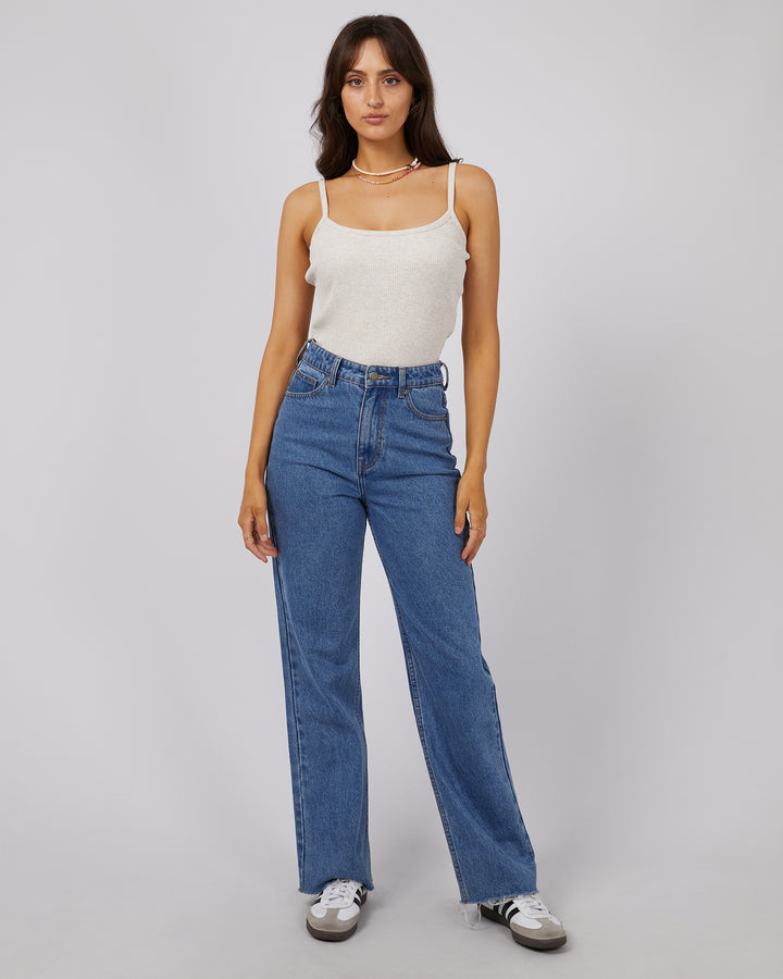 Eve Baby Rib Cami Otmeal