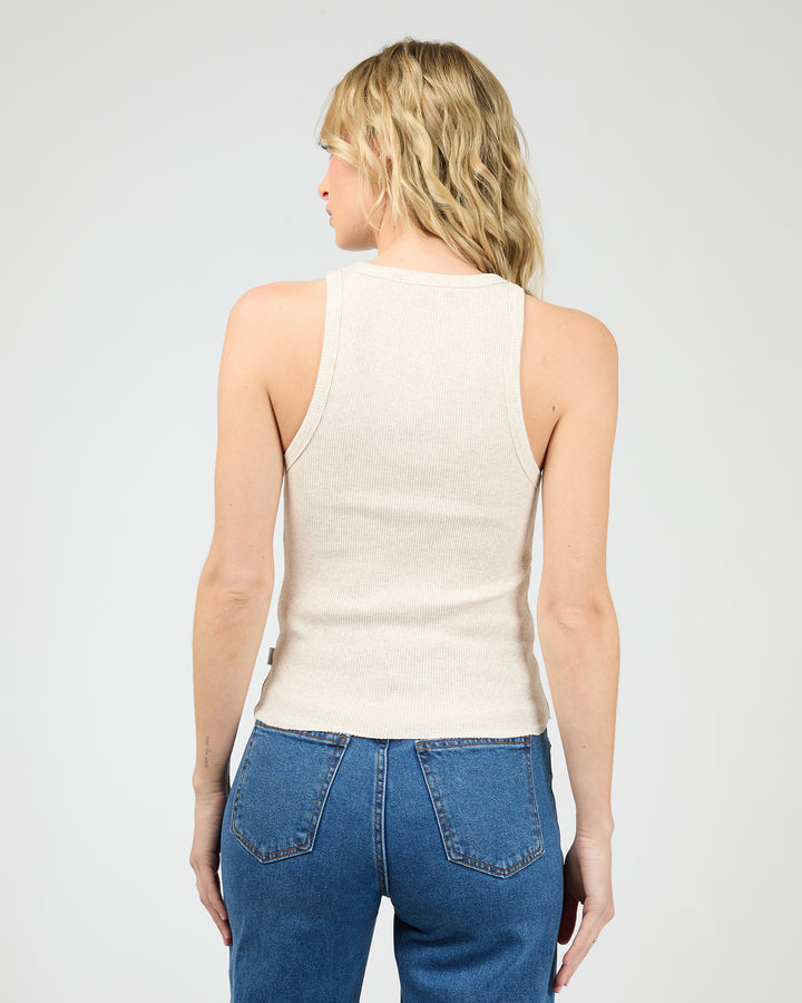 Eve Rib Baby Tank Oatmeal