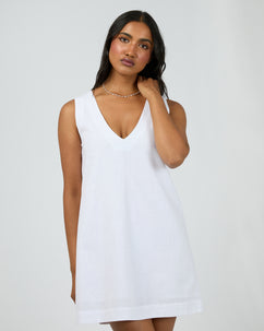 Essential Mini Dress White