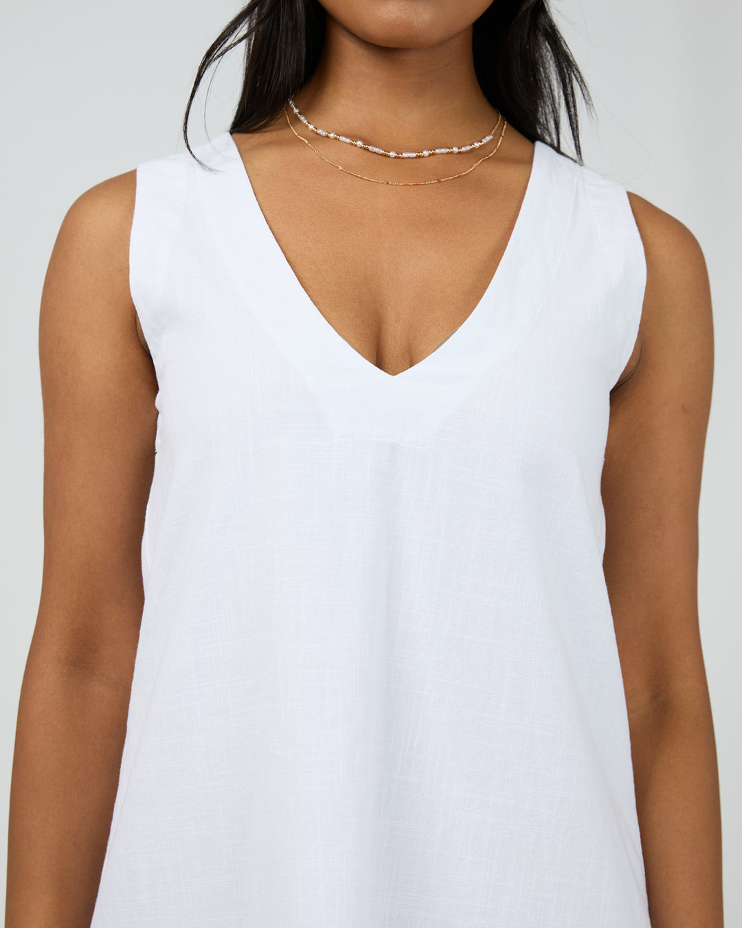 Essential Mini Dress White