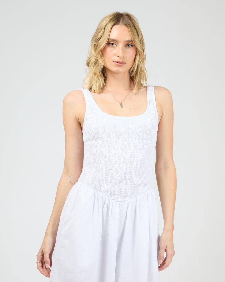 Essential Maxi Dress White