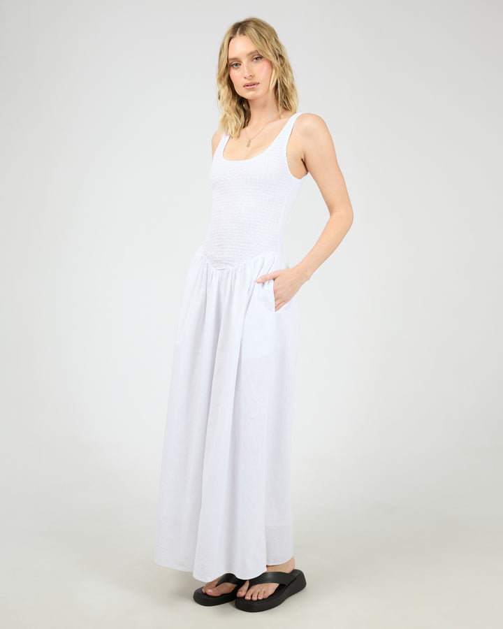 Essential Maxi Dress White