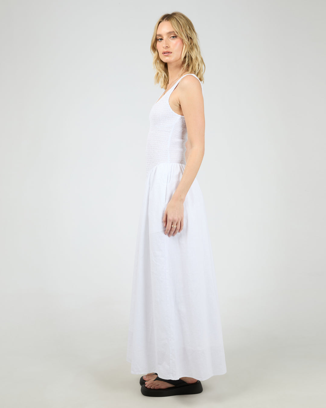 Essential Maxi Dress White