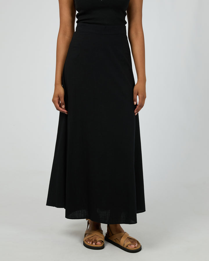 Essential Maxi Skirt Black