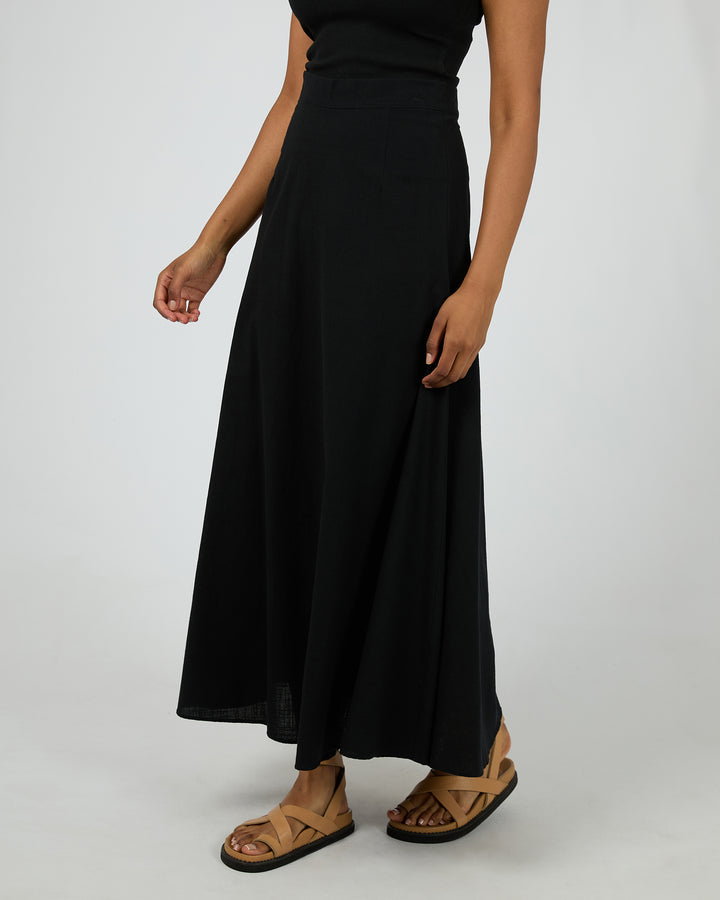 Essential Maxi Skirt Black