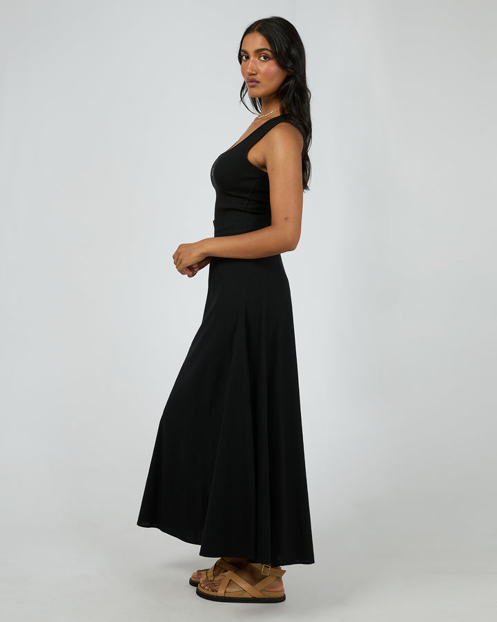 Essential Maxi Skirt Black