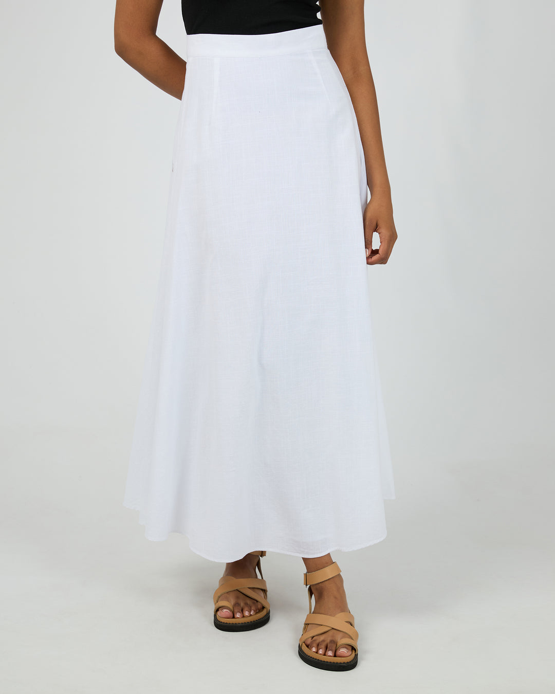 Essential Maxi Skirt White
