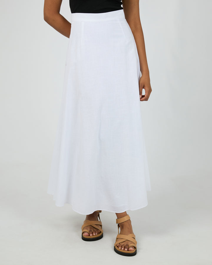 Essential Maxi Skirt White
