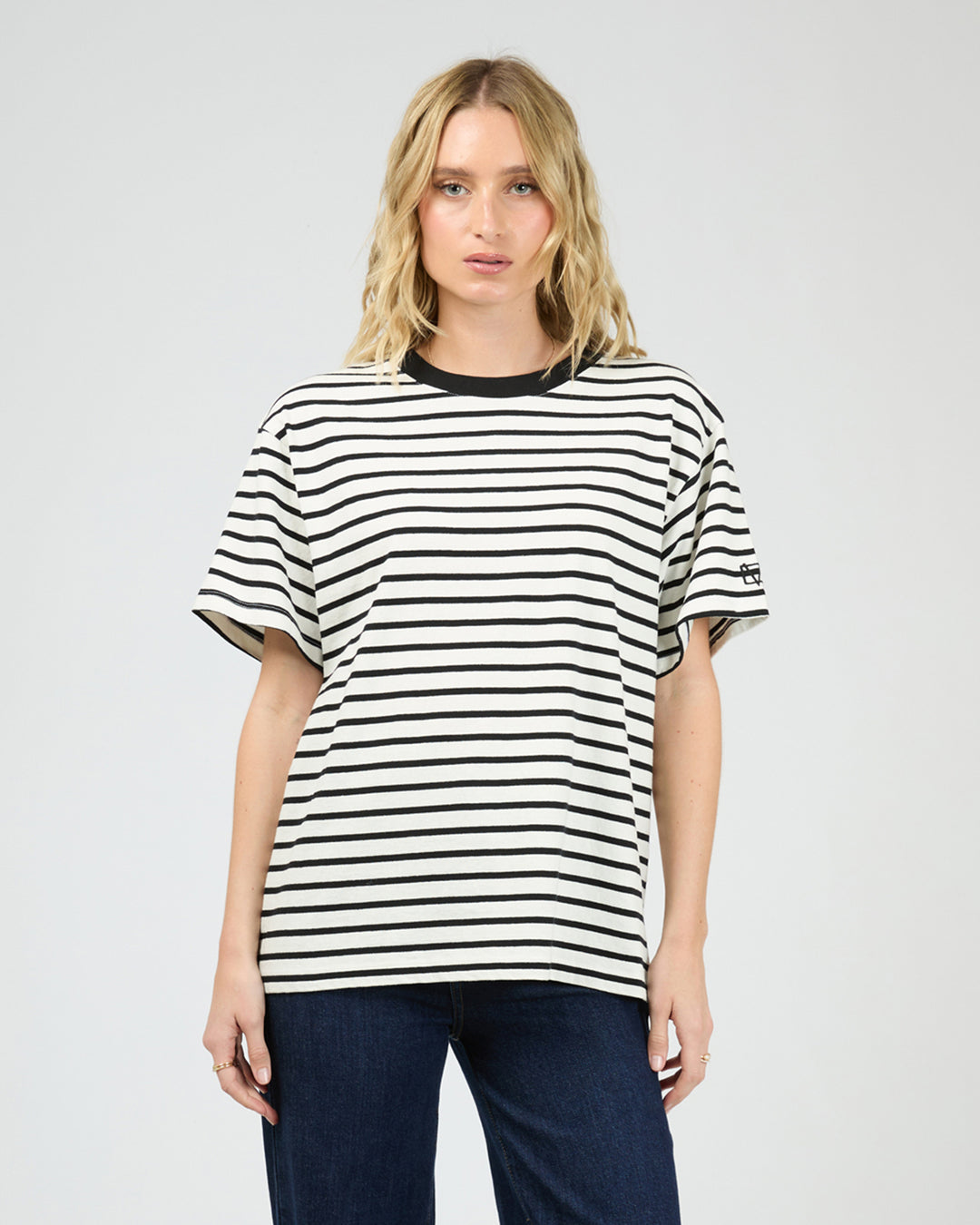 Eve Basic Stripe Tee Stripe