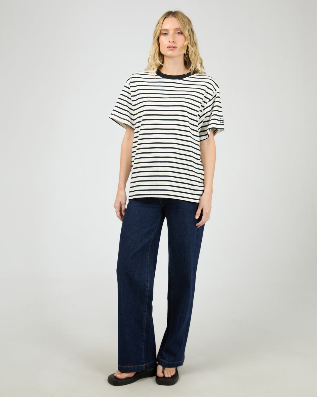 Eve Basic Stripe Tee Stripe