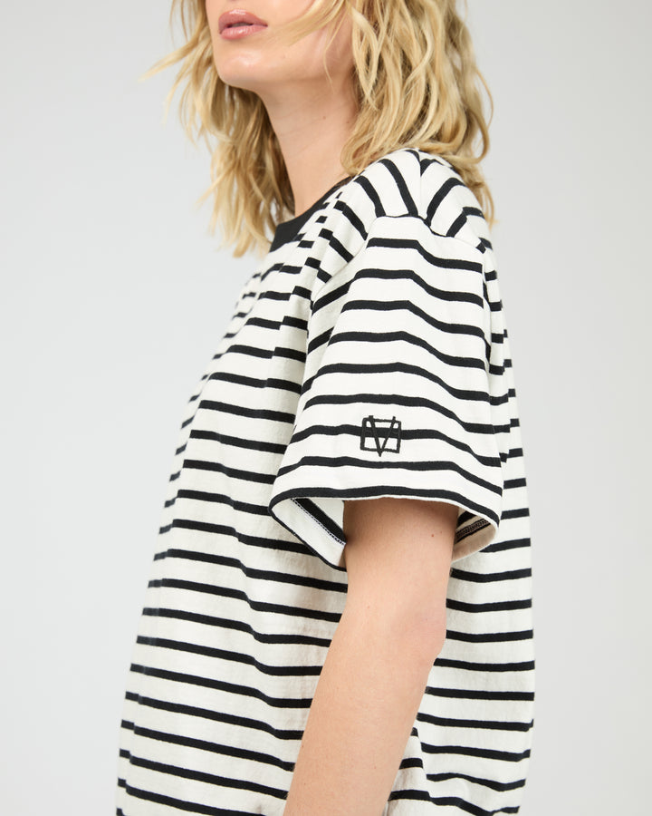 Eve Basic Stripe Tee Stripe