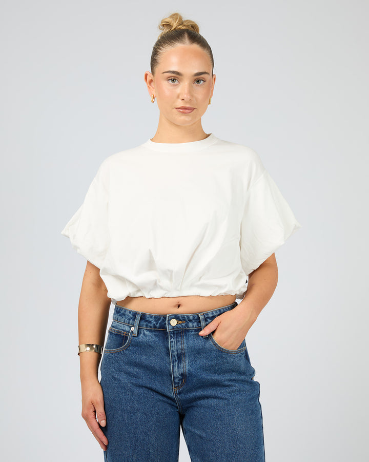 Aae Icon Bubble Tee Vintage White