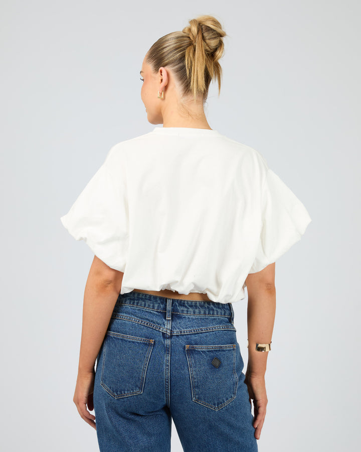 Aae Icon Bubble Tee Vintage White