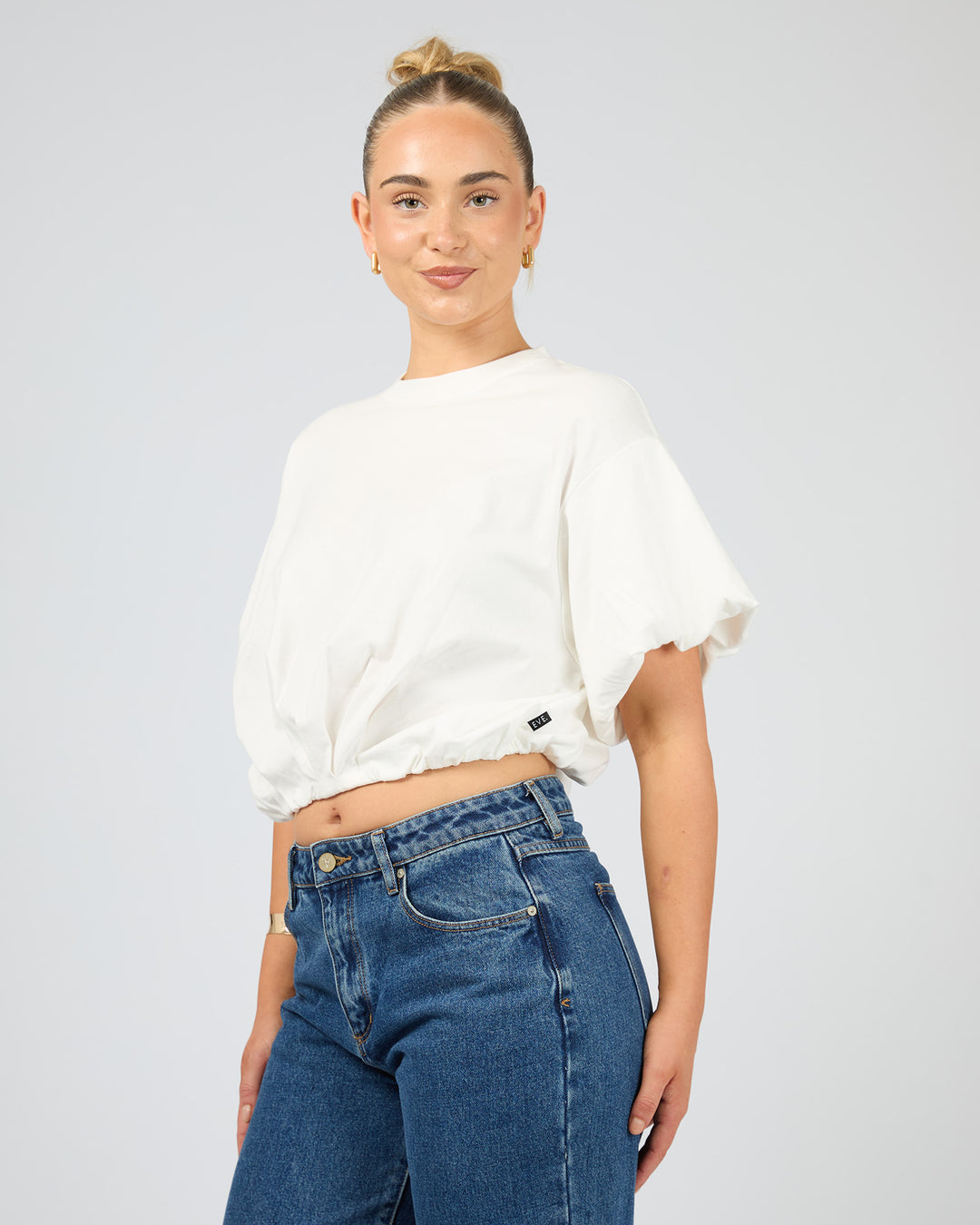 Aae Icon Bubble Tee Vintage White