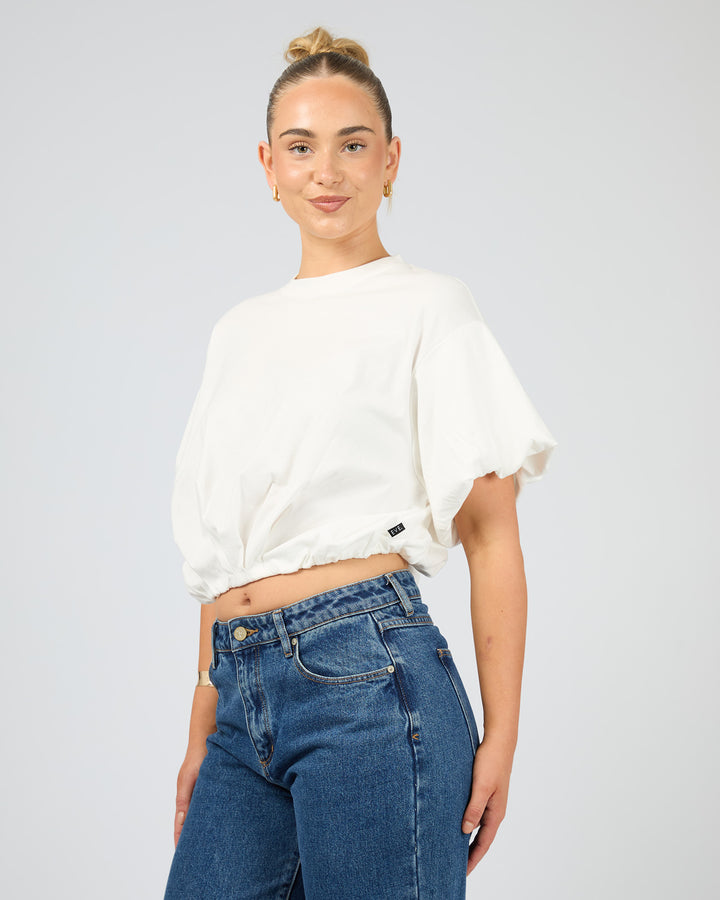 Aae Icon Bubble Tee Vintage White